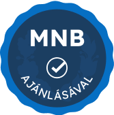 MNB badge ikon illusztrációja